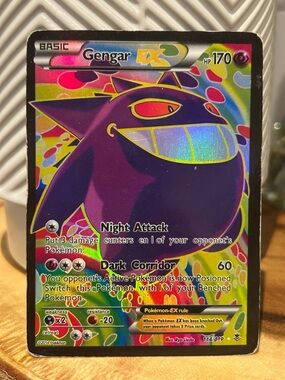 Pokémon Gengar EX 2014 Holo Rare, Collectible Fan Favorite